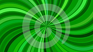 Green psychedelic geometrcial swirl stripe background