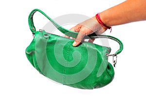 Green purse