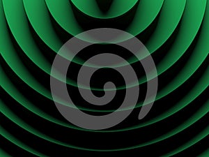 Green radial abstract background for