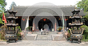 The Green Ram Temple in Chengdu, China