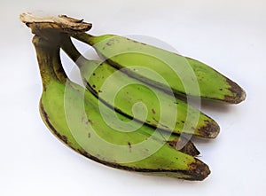 Green raw banana