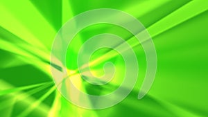 Green rays - abstract background