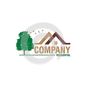 Green Real Estate Logo Concept