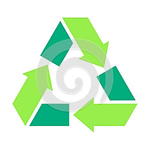 Green Recycle Icon