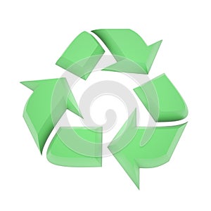 Green Recycling Symbol