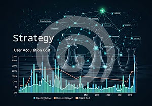 Green, and red lines to indicate different data sets labeled