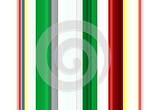 Green red white pink geometries background, abstract colorful geometries