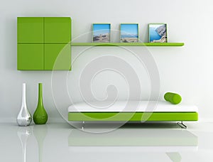 Green relax room