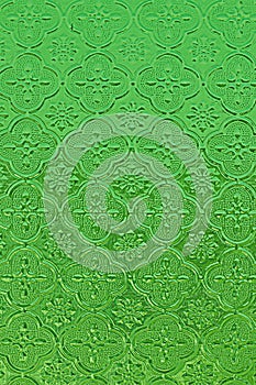 Green Retro Pattern Background Wallpaper