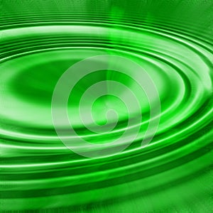 Green ripples light