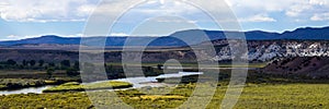 The Green River flows through Browns Park NWR in Colorado