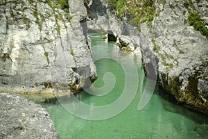 Green River Soca in Slovenia