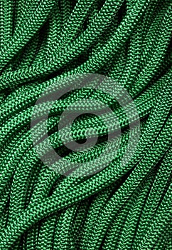 Green rope texture background