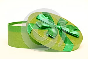 Green round box