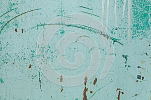 Green rusty metal texture background