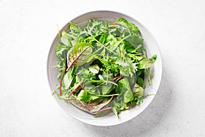 Green salad mix