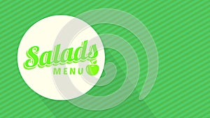green salads theme card cover art