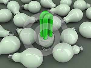 Green saving bulb