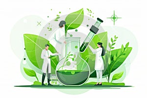 Green science. environmental, molecular sciences, biotechnology, microbiology, biochemistry, ecology photo