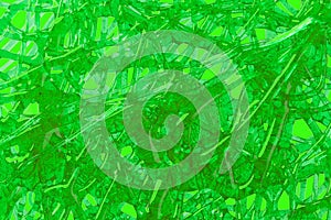 Green science fiction art abstract background