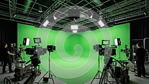 Green Screen Studio Setup
