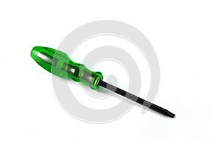 Green screwdriver
