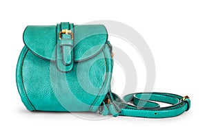 Green sea ladies leather bag