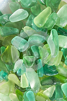 Green seaglass