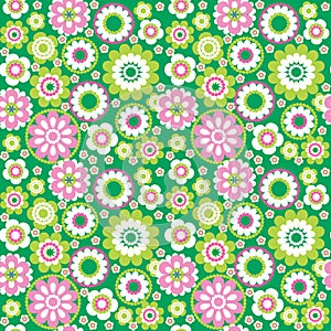 Green seamless background2