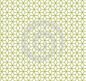 Seamless Pattern Background - Colored Vector Cubes On White Background