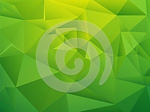 Green shading geometric background