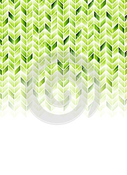 Green shiny geometric hi-tech background