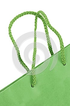Green shopping bag