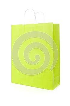 Green shopping bag