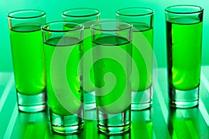 Green shots