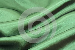 Green silk background