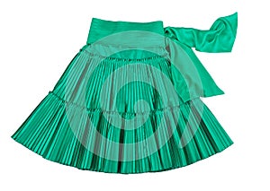 Green skirt