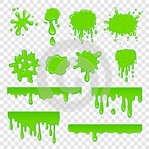 Green slime set