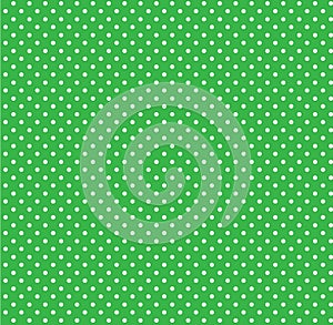 Green Small Polka Dots, Seamless Background. EPS 10 vector