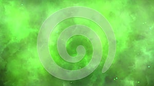 Green smoke explosion motion graphics background