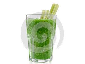 A green smoothies made of lettuce