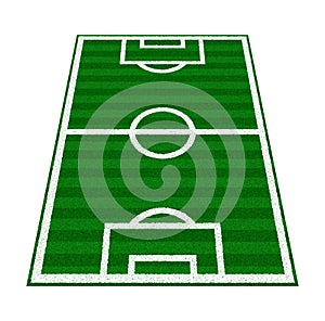 Green Soccer Field