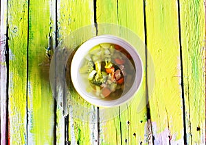 Green soup photo