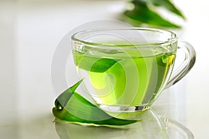 Green spa tea