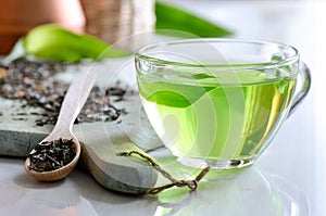 Verde bagni tè 