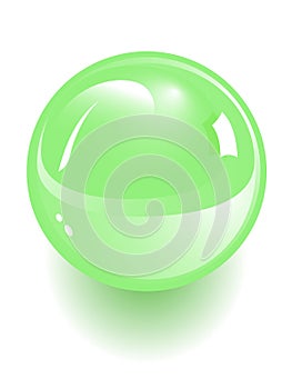 Green sphere