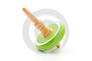 Green spinning top img