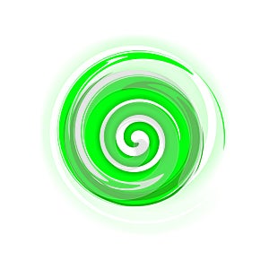 Green spiral