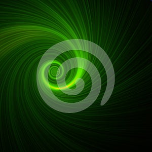 Green spiral