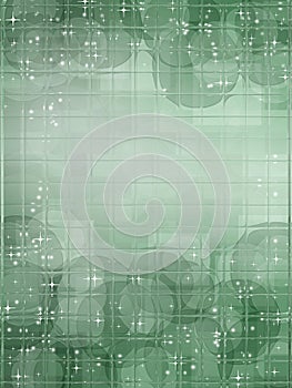 Green squared background